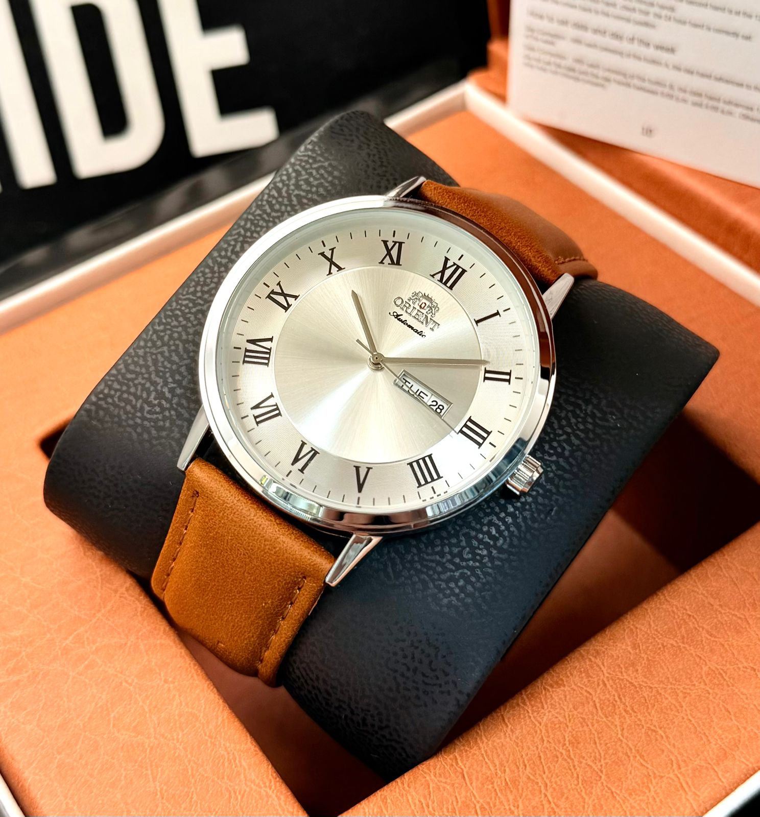 Vista 5 de Orient Semiautomatico - COLOR: NEGRO FONDO NEGRO